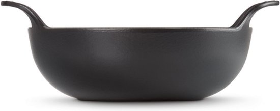Le Creuset Balti Dish wokpan 24 cm van gietijzer, geëmailleerde coating, geschikt voor inductie en alle warmtebronnen
